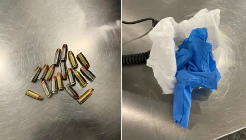 17 Bullets found inside diaper bag