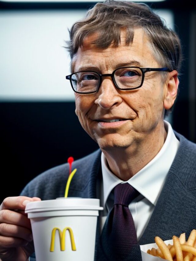 Why does Bill Gates get to eat for free at any McDonald's in the world?