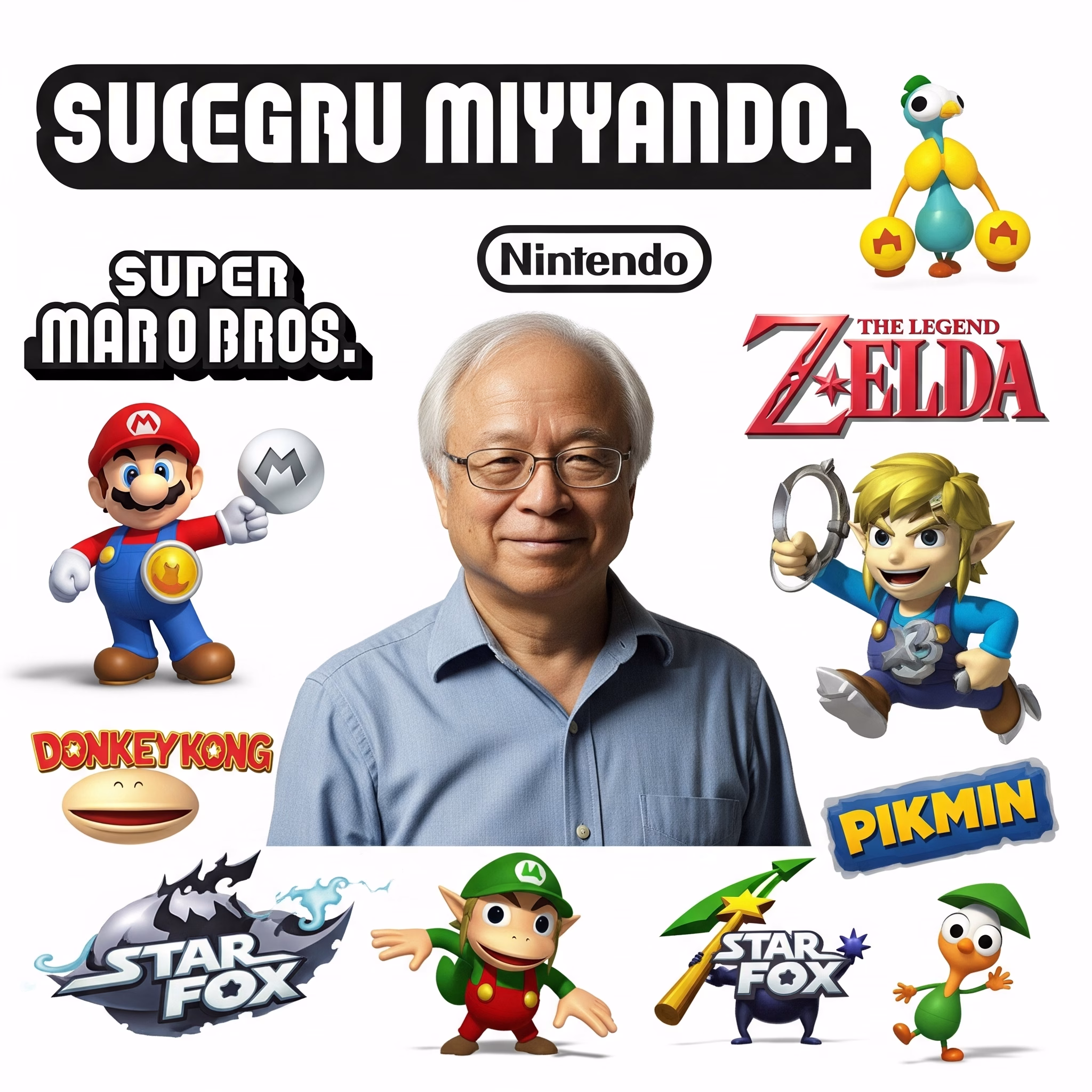 Shigeru Miyamoto games